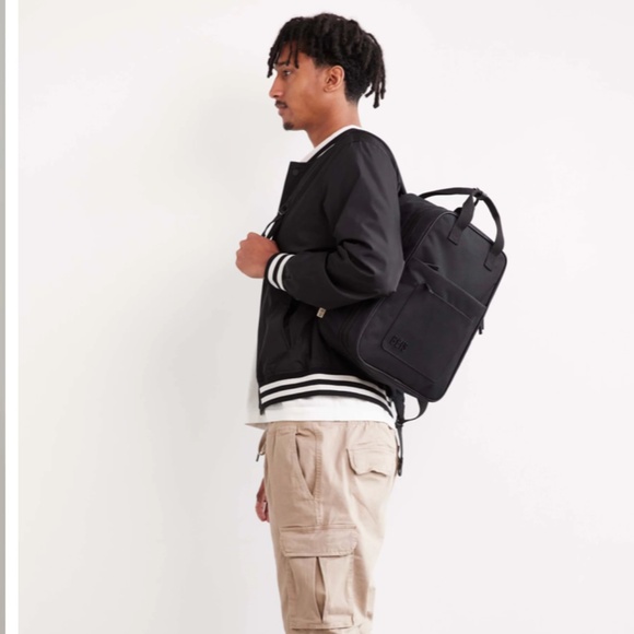 The Expandable Backpack  in Black - Picture 5 of 5